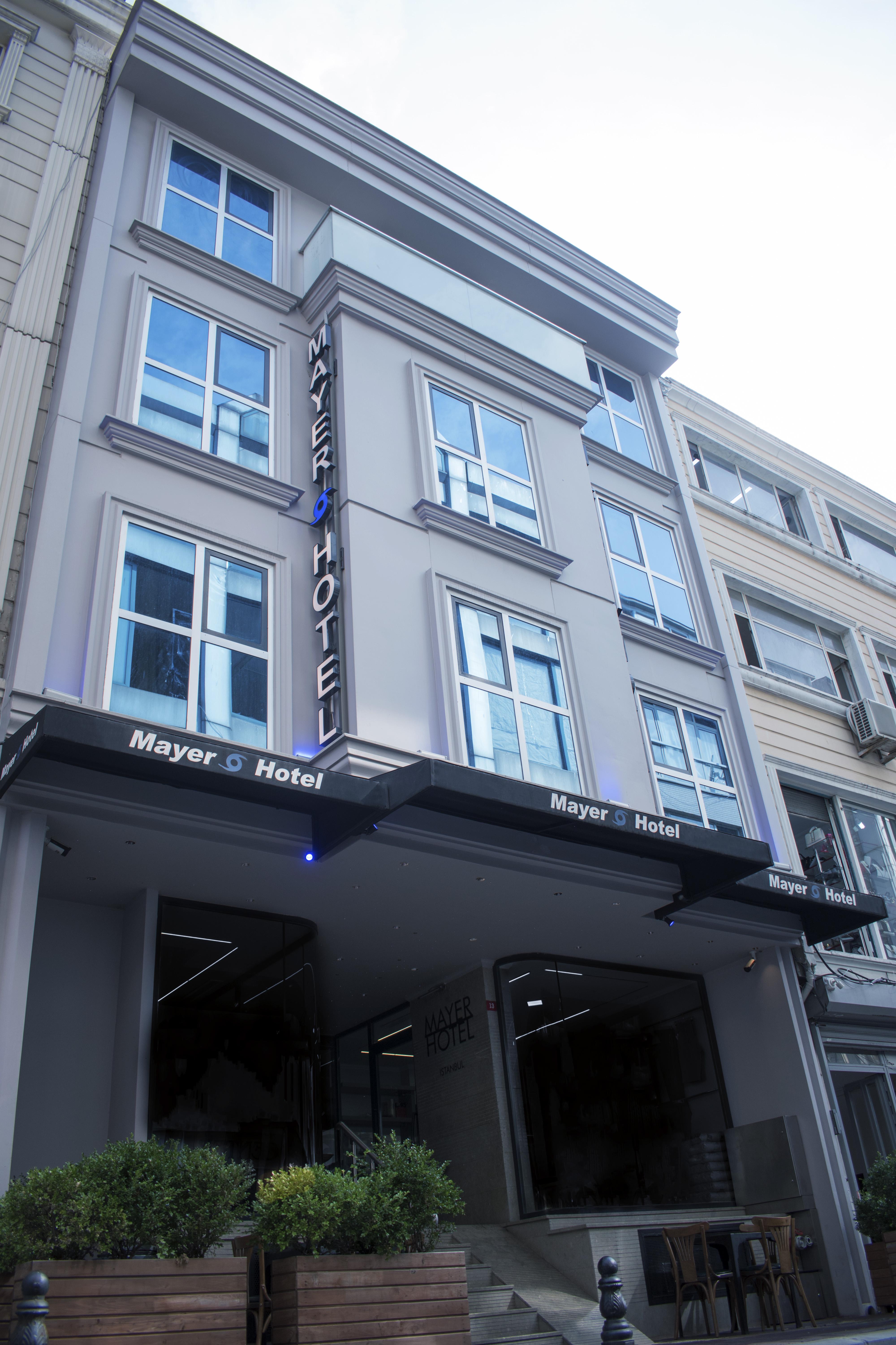 Mayer Hotel Istanboel Buitenkant foto